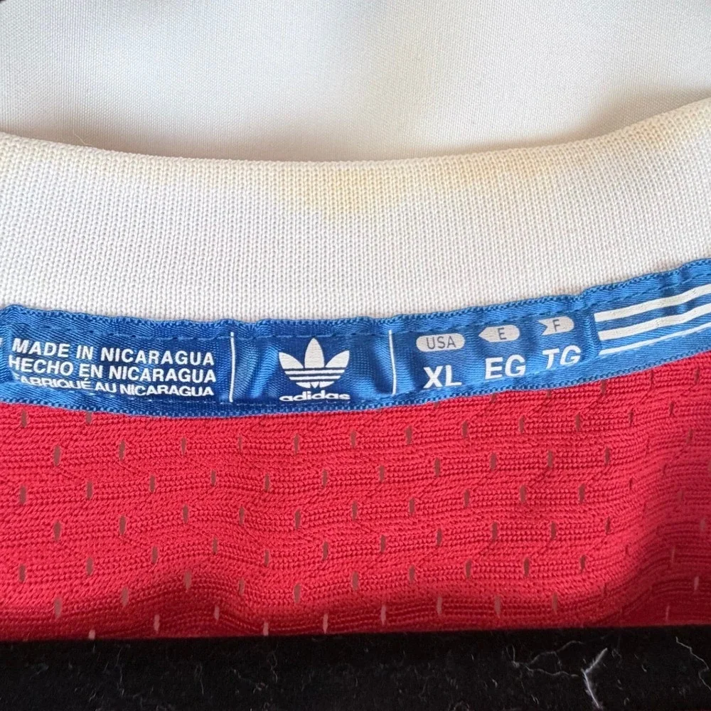 Nike Team Sports Dennis Rodman 91 Chicago Bulls Jersey XL Flight 8403 Red